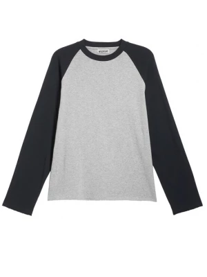 Foto van product WEEKDAY Shirt grijs gemêleerd / zwart