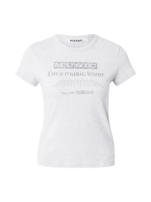 Foto van product WEEKDAY Shirt lichtgrijs / zwart gemêleerd