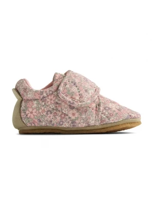 Foto van product WHEAT Huisschoenen 'Sasha' lichtgroen / lichtlila / rosa