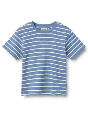 Foto van product WHEAT Shirt 'Fabian' blauw denim / wit