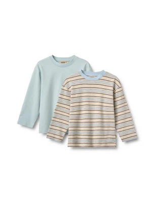 Foto van product WHEAT Shirt 'Johan' lichtblauw / lichtgeel