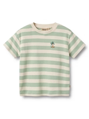 Foto van product WHEAT Shirt 'Liam' crème / bruin / groen / mintgroen