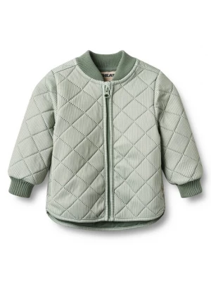 Foto van product WHEAT Tussenjas 'Loui' pastelgroen / wit