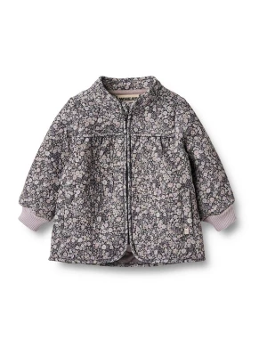 Foto van product WHEAT Tussenjas 'Thilde' pastelgroen / lila / sering / zwart