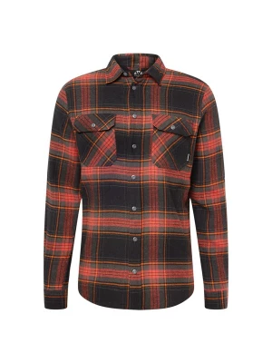 Foto van product Whistler Functioneel shirt 'Jamba' antraciet / donkergrijs / lichtoranje / watermeloen rood