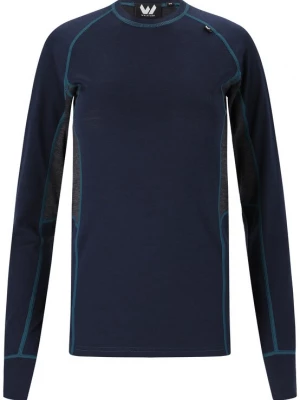 Foto van product Whistler Functioneel shirt 'Lapas' donkerblauw / grijs gemêleerd / petrol