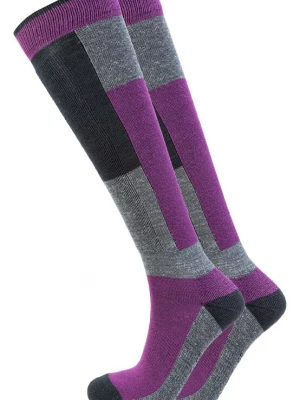 Foto van product Whistler Sportsokken 'Corsicana' grijs / donkerlila / zwart