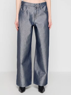 Foto van product Wide leg Abercrombie & Fitch donkerblauw