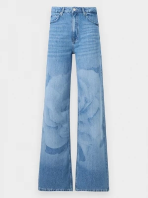 Foto van product Wide leg Guess lichtblauw denim