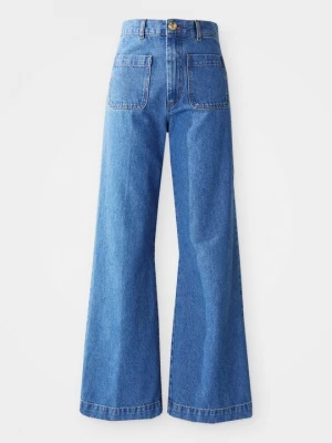 Foto van product Wide leg Sandro blauw