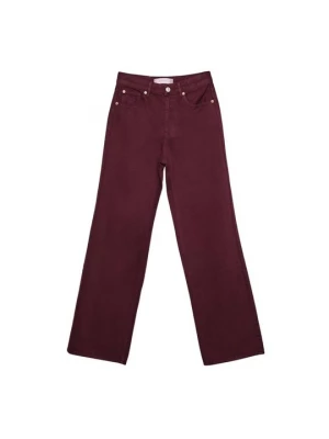 Foto van product Wide leg Stradivarius bordeauxrood
