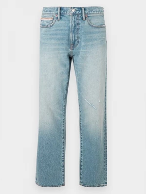 Foto van product Wijde jeans Abercrombie & Fitch lichtblauw denim