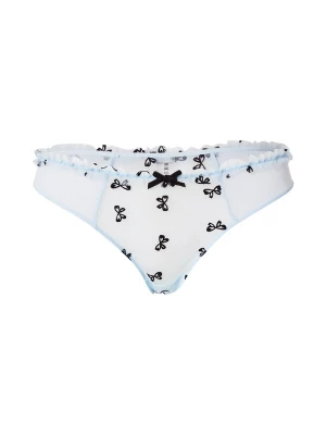 Foto van product WILD LOVERS String 'INDRA' lichtblauw / zwart