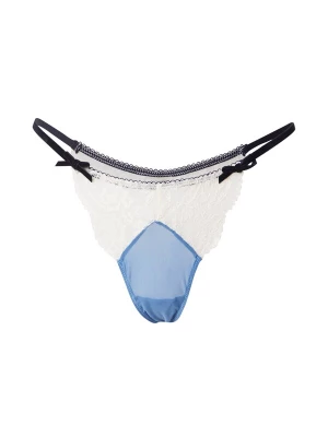 Foto van product WILD LOVERS String 'LILITH' pastelblauw / wit