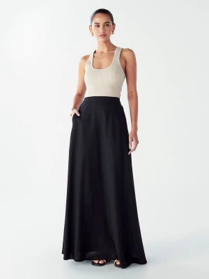 Foto van product Willa Rok 'ISLA MAXI SKIRT' zwart