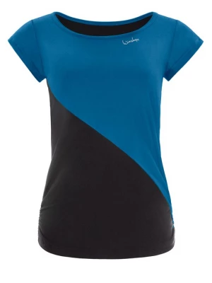 Foto van product Winshape Functioneel shirt 'AET109LS' cyaan blauw / zwart