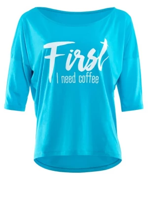 Foto van product Winshape Shirt 'MCS001' azuur / wit