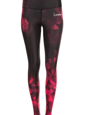 Foto van product Winshape Sportbroek 'AEL102' chocoladebruin / robijnrood / wit