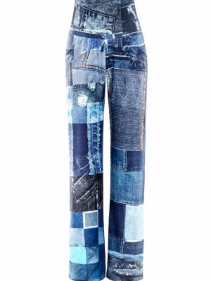 Foto van product Winshape Sportbroek 'CUL101C' nachtblauw / blauw denim / lichtblauw