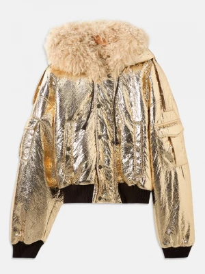 Foto van product Winterjas Dsquared2 goudkleurig