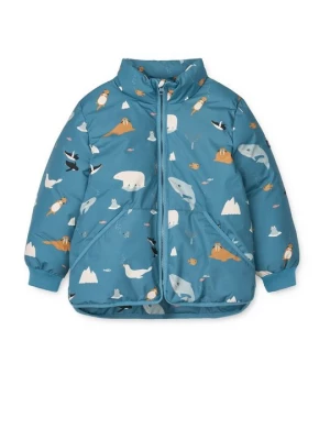 Foto van product Winterjas Liewood blauw