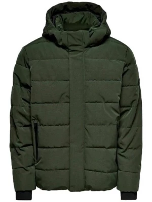 Foto van product Winterjas Only & Sons donkergroen
