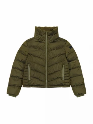 Foto van product Winterjas Wrangler groen gemêleerd