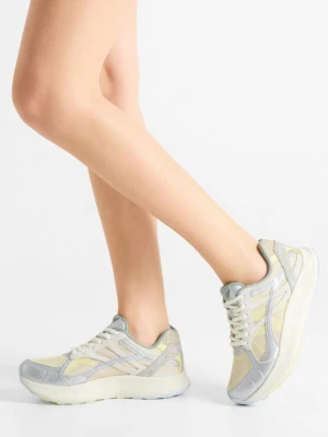 Foto van product WODEN Sneakers laag 'Freja S' beige / champagne / zilver