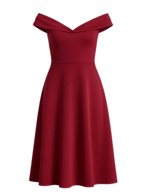 Foto van product WOMAN VISION Cocktailjurk donkerrood