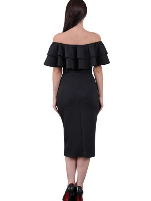 Foto van product WOMAN VISION Cocktailjurk zwart