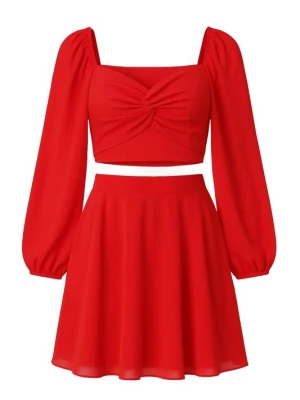 Foto van product WOMAN VISION Jurk bloedrood