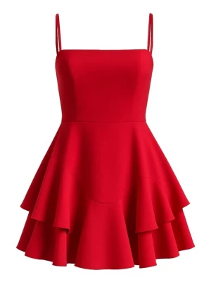 Foto van product WOMAN VISION Jurk bloedrood