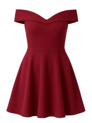 Foto van product WOMAN VISION Jurk donkerrood
