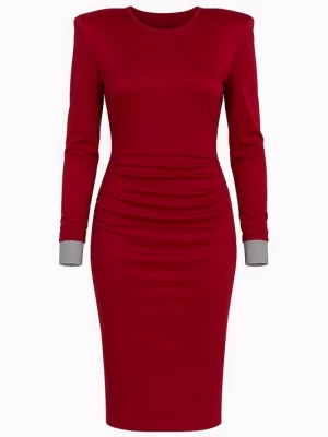 Foto van product WOMAN VISION Jurk grijs / donkerrood