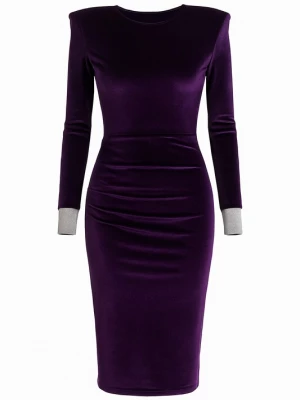 Foto van product WOMAN VISION Jurk lila / zilver