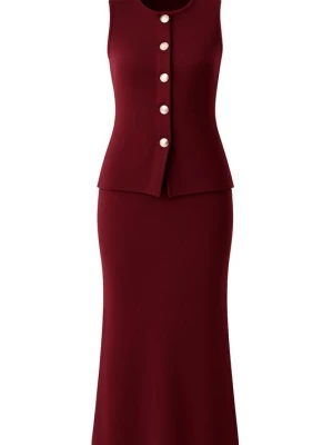 Foto van product WOMAN VISION Kostuum bordeaux