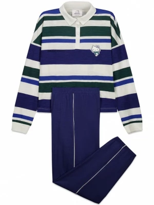 Foto van product Women' Secret Pyjama blauw / navy / wit