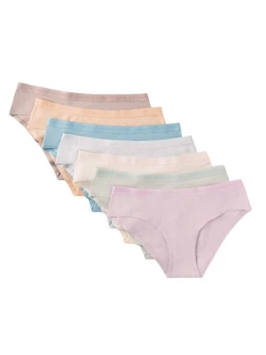 Foto van product Women' Secret Slip aqua / pastelblauw / cappuccino / mintgroen / lavendel / abrikoos / natuurwit