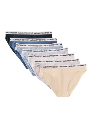Foto van product Women' Secret Slip blauw / navy / pastelblauw / geel / grijs gemêleerd / wit