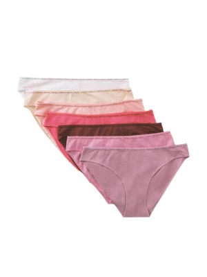 Foto van product Women' Secret Slip bruin / geel / pink / rosa / oudroze / pastelroze / wit