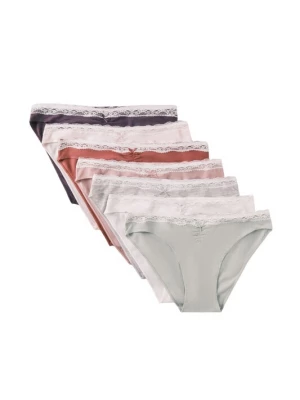 Foto van product Women' Secret Slip grijs / donkerlila / rosa / pitaja roze / poederroze / wit