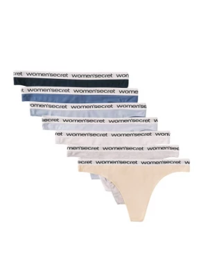 Foto van product Women' Secret String beige / lichtblauw / grijs gemêleerd / wit