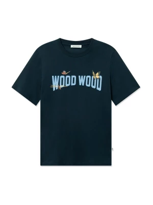 Foto van product WOOD WOOD Shirt 'WWBobby' nachtblauw / lichtblauw / geel / rosa / zwart