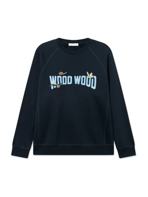 Foto van product WOOD WOOD Sweatshirt 'WWHester' nachtblauw / lichtblauw / mosterd