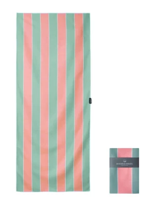Foto van product woodsandwaves Strandlaken 'Minty Coast' gemengde kleuren