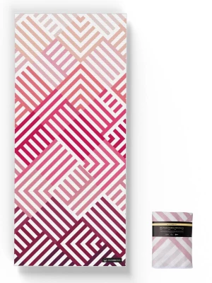 Foto van product woodsandwaves Strandlaken 'Pink Relaxation' pink