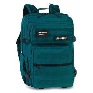 Foto van product Worldpack Rugzak 'BestWay Cabin Pro ' petrol / zwart / wit