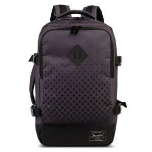 Foto van product Worldpack Rugzak 'Cabin Pro ' donkerlila / zwart gemêleerd