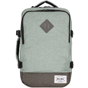 Foto van product Worldpack Rugzak 'Cabin' sepia / pastelgroen / zwart