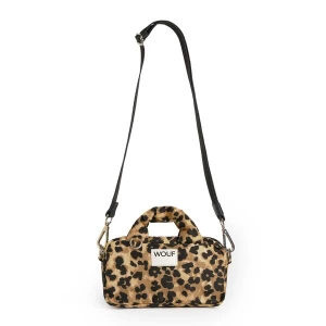 Foto van product Wouf Handtas 'Studio' beige / bruin / chocoladebruin / wit
